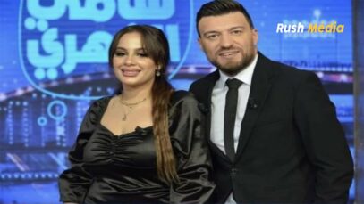 رقصات وحركات اباحية لهيفاء مكي ضيفة برنامج فكرة سامي الفهري بعد خيانة زوجها لها